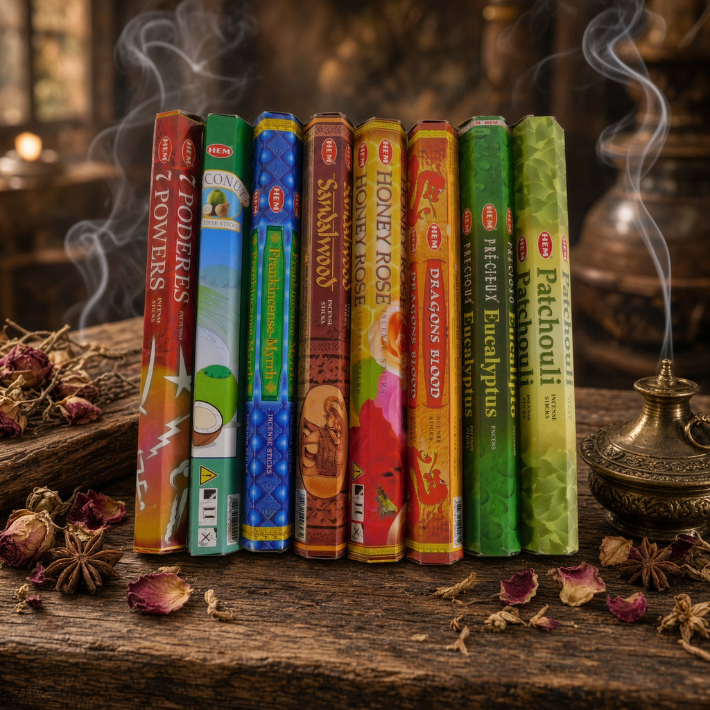Seven African Powers Incense Collection 8 HEM Incense Boxes