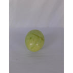 Green Stone Egg Polished Crystal 0.49 Lb Palm Stone Witch Altar Decor Display