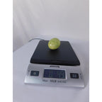 Green Stone Egg Polished Crystal 0.49 Lb Palm Stone Witch Altar Decor Display
