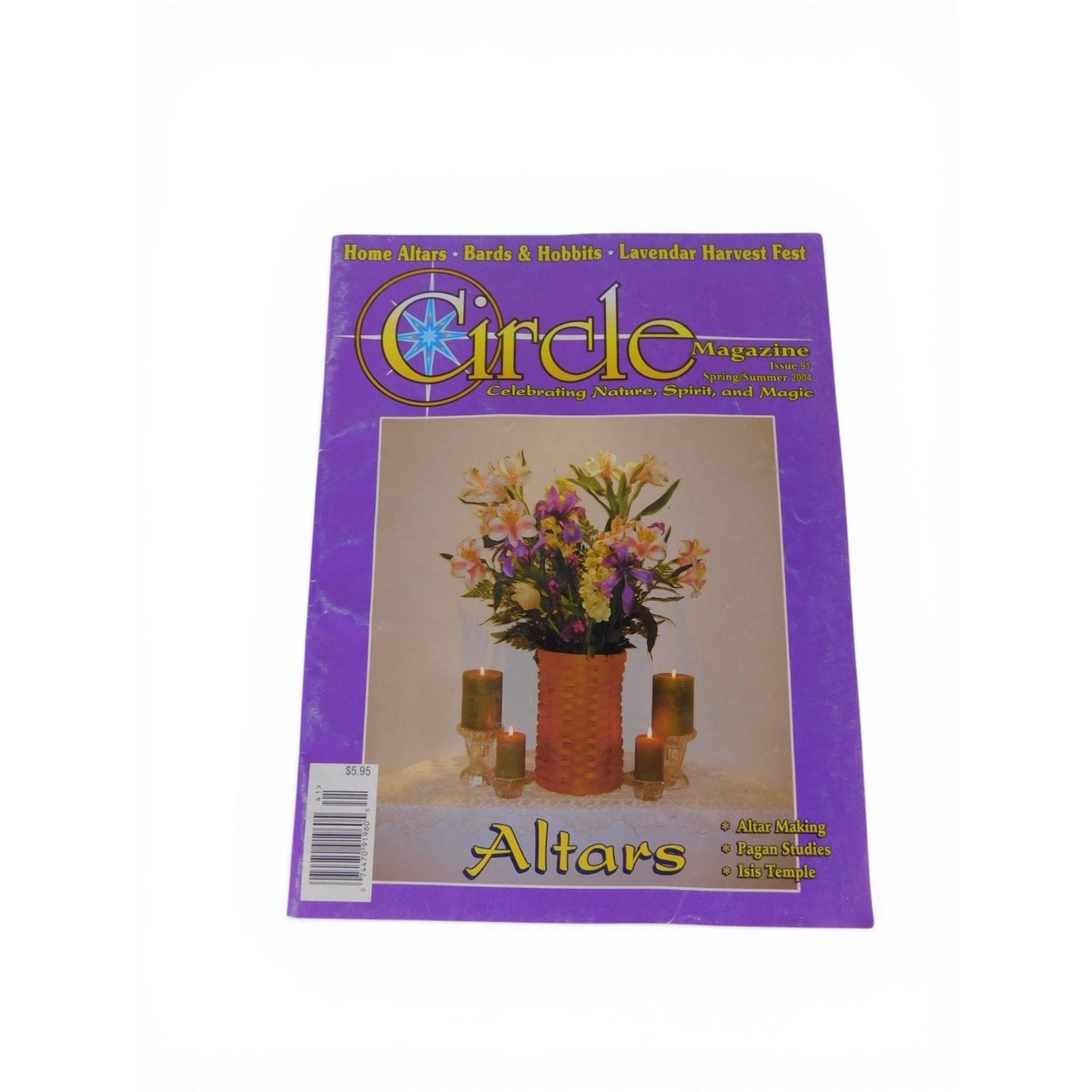 Score Magazine Altars Issue Spring/Summer 2004 Pagan Wicca Purple Softcover