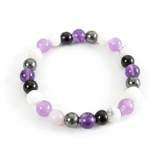 Anti-Anxiety Calming Bracelet 8mm Gems - New - Witchcore Ethereal