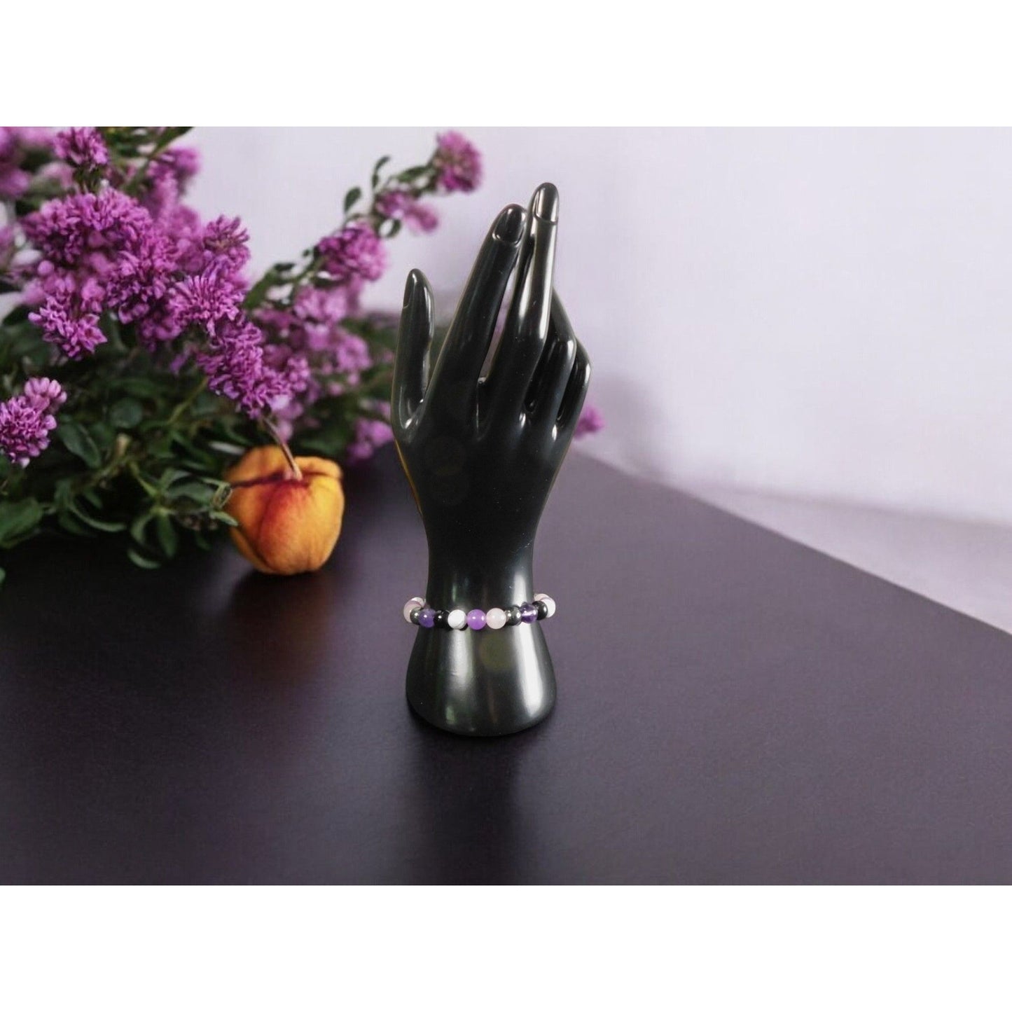 Anti-Anxiety Calming Bracelet 8mm Gems - New - Witchcore Ethereal