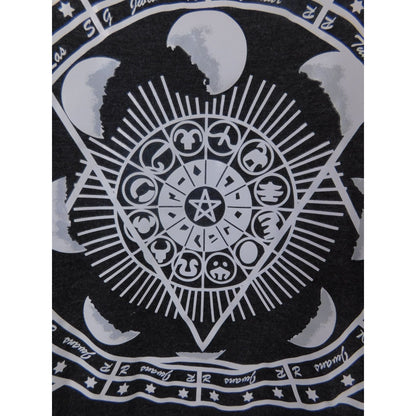 Celestial Mandala Sleeveless Tank Top Unisex Witchcore Dark Moon Phases