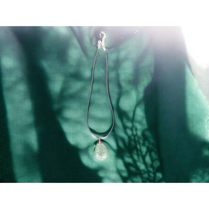 Green Aventurine Tree of Life Pendant Necklace Healing Crystal Jewelry 18" Cord