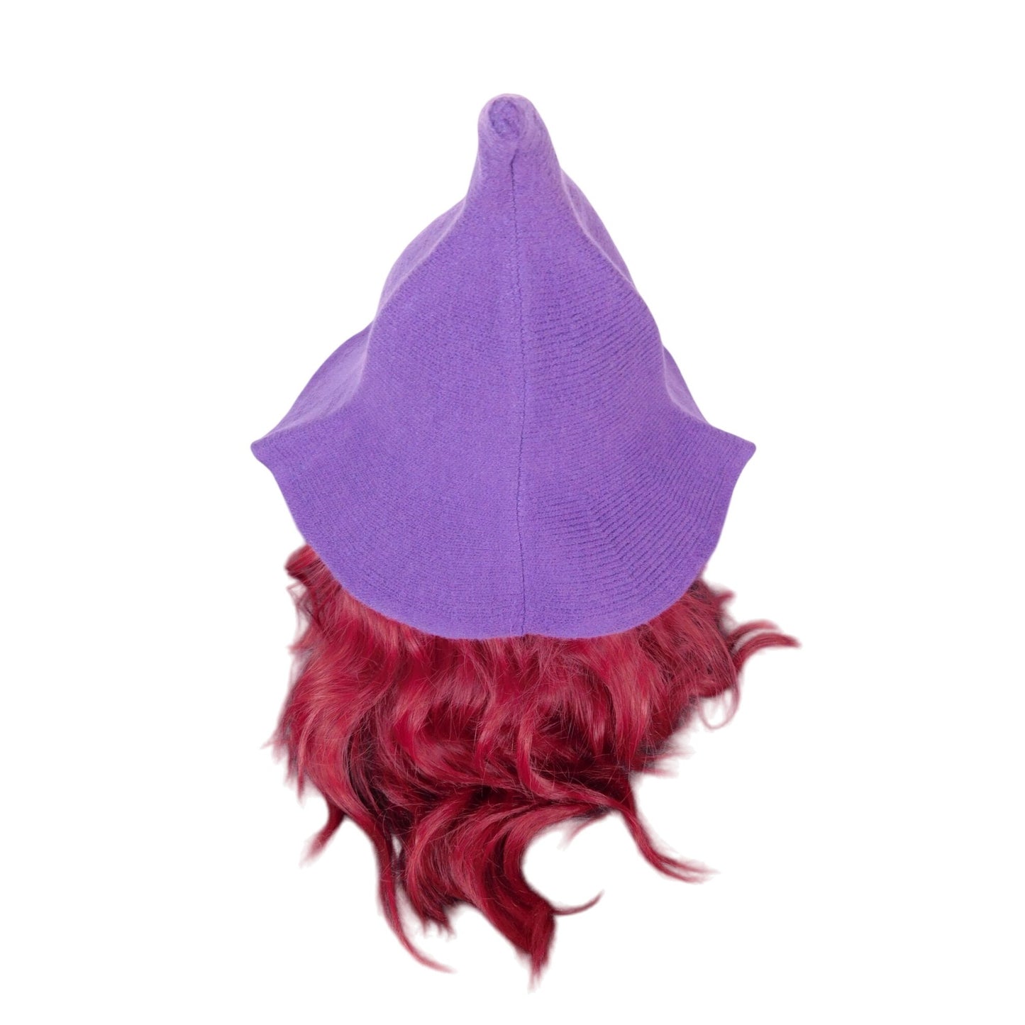 Purple Woven Wool Blend Witch Hat - Adult Ritual & Everyday Wear - New