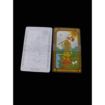 Color Your Tarot Deck Book Set Liz Dean Intuitive