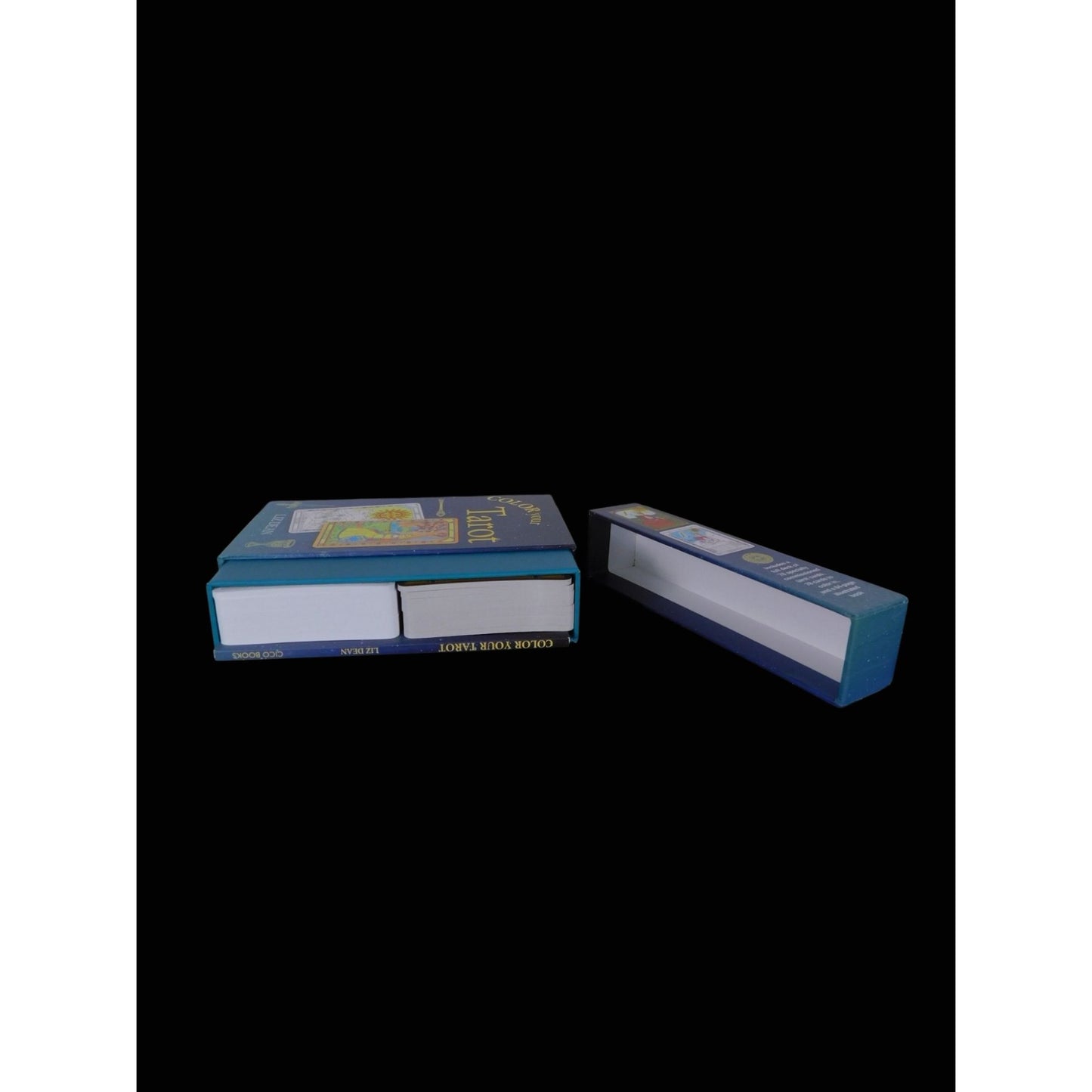 Color Your Tarot Deck Book Set Liz Dean Intuitive